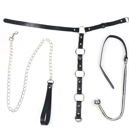 EverydayUse Anal Leash and 5853 Kinky with Hook Collar 0325